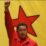 redstar_chavez Hugo and the red star.
